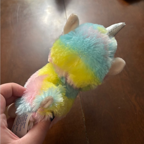 Colorful Plush Unicorn llama Toy - Picture 4 of 4